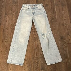 Women’s wide leg jeans